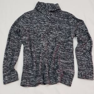 EXPRESS marled shawl collar sweater H23